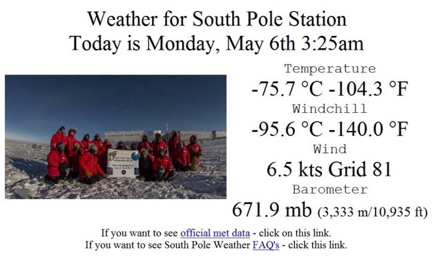south-pole-low-temperature