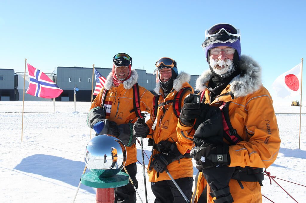 At the South Pole