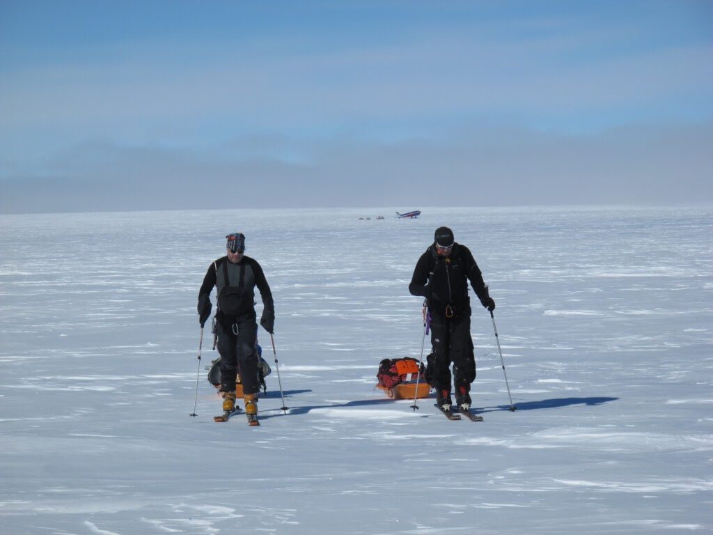 Setting Off From Base Camp Antarctic Logistics Expeditions