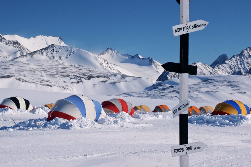 Union Glacier ALE Camp for Antarctic Sabbatical