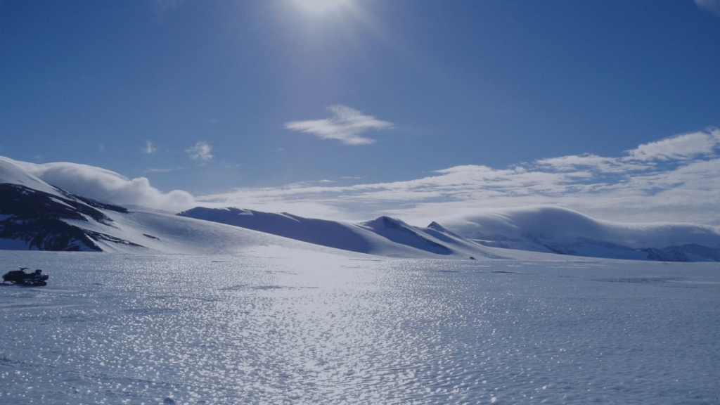 Site of blue-ice possible for ice core research