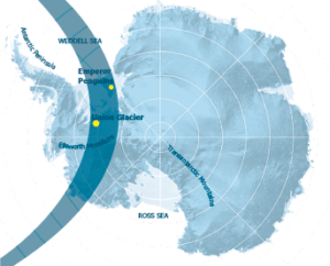 Path of Antarctic Eclipse