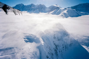 Aerial view of Vinson Base Camp