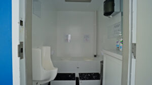 Three Glaciers Retreat in Antarctica toilet facilities