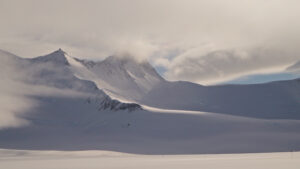 Three Glaciers Retreat mountain views