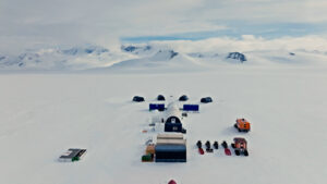 Three Glaciers Retreat mountain views